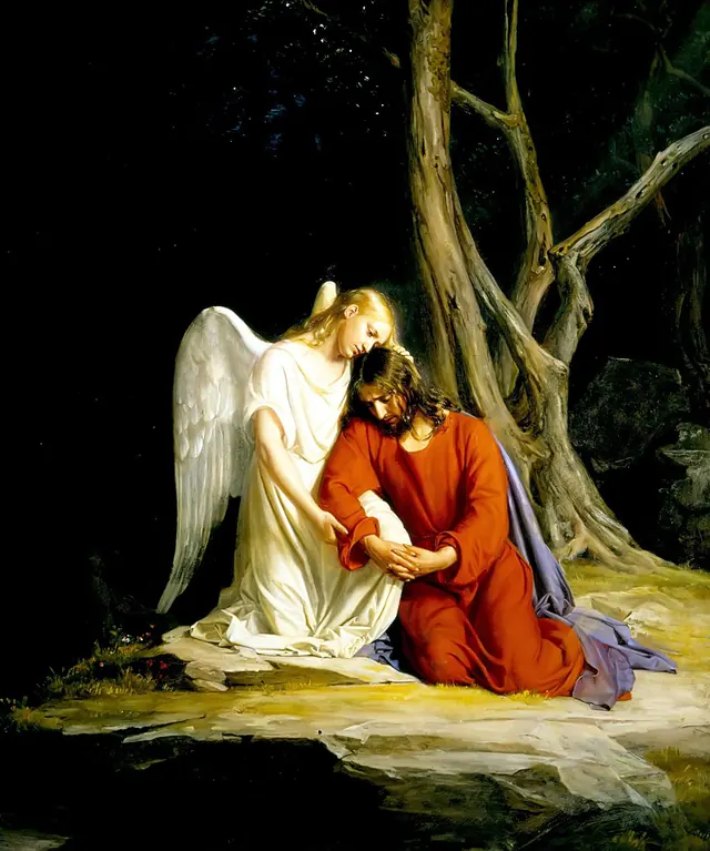 Christ in Gethsemane, Carl Heinrich Bloch