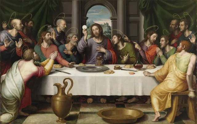 The Last Supper, Juan de Juanes