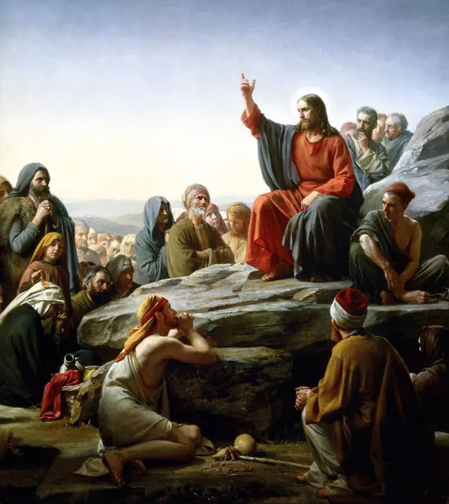 The Sermon on the Mount, Carl Heinrich Bloch