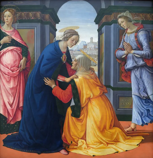 The Visitation, Domenico Ghirlandaio