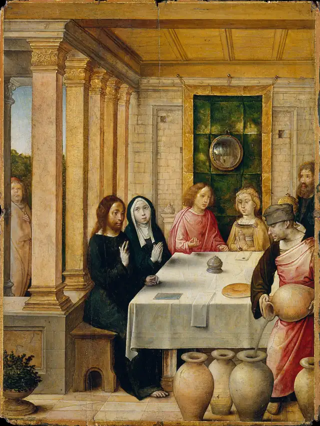The Marriage Feast at Cana, Juan de Flandes